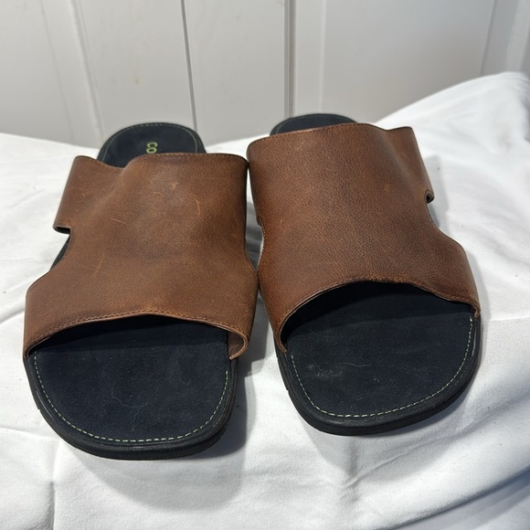 Cole Haan Men's Brown Slide Sandals - Picture 3 of 5
